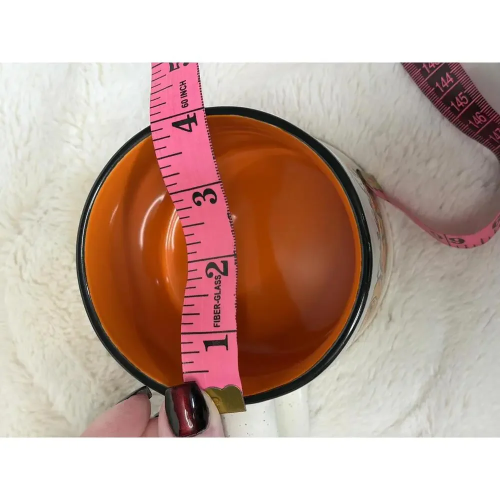 Eli & Anna Halloween Pumpkin Mug – 17oz “Eek! Scary!” Jack-O’-Lantern Coffee Cup